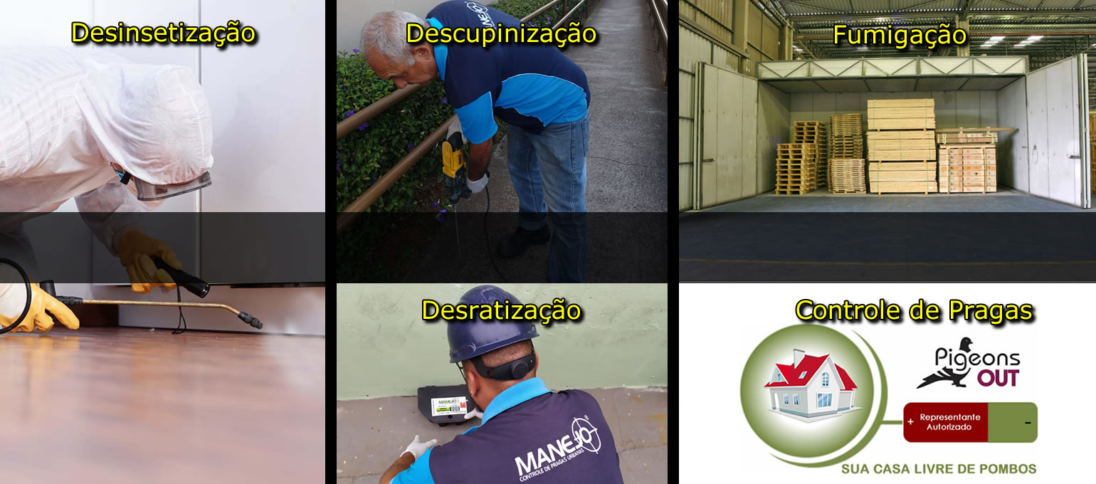 SERVIÇOS CONTROLE DE PRAGAS