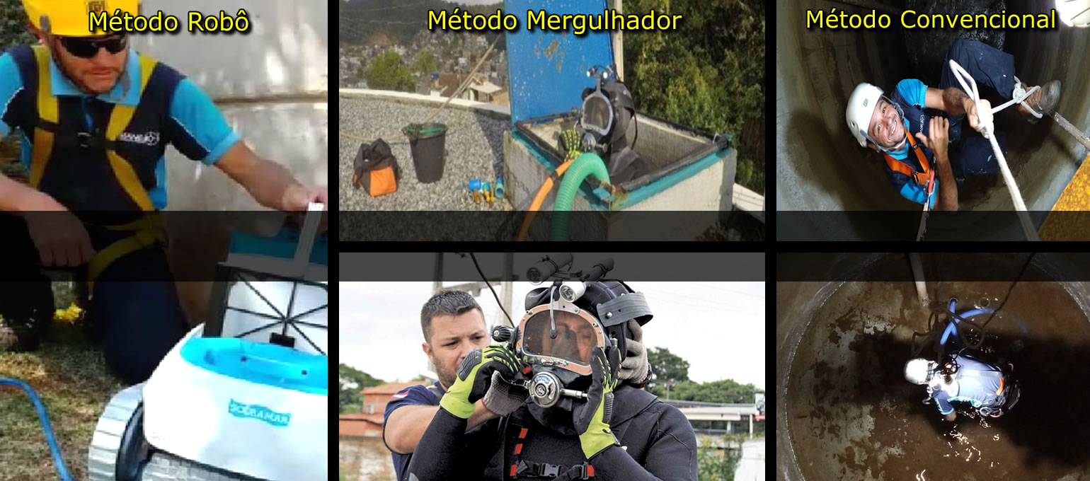 LIMPEZA DE CAIXAS D'ÁGUA
